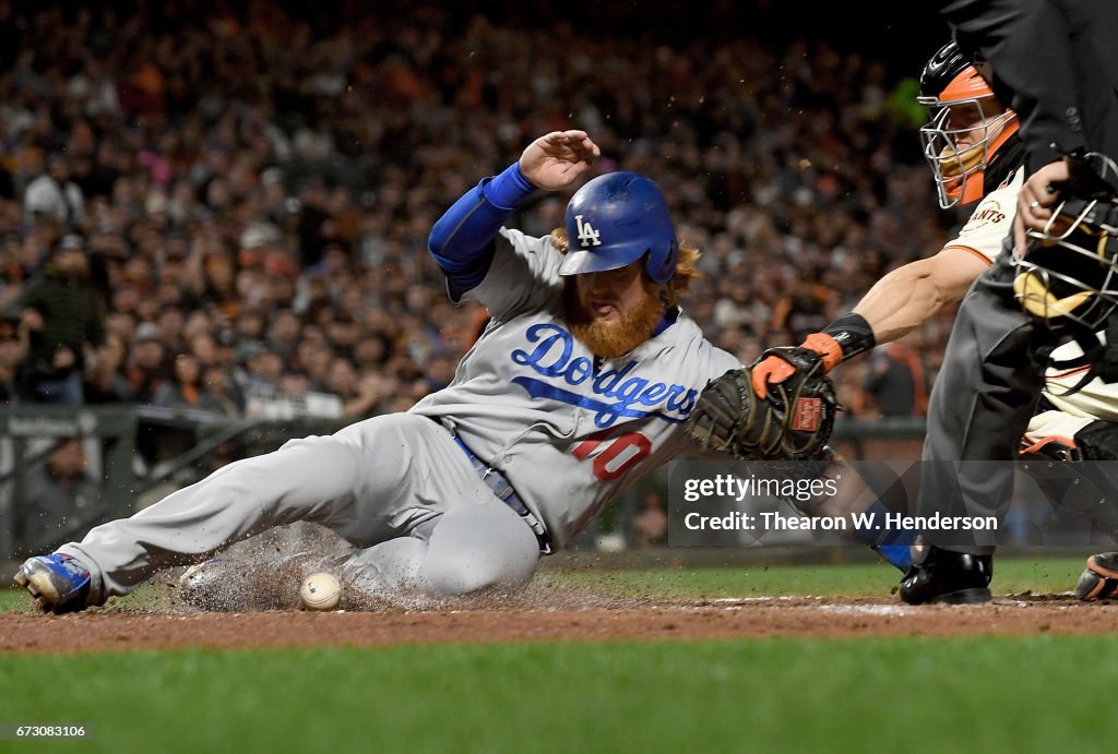 Los Angeles Dodgers v San Francisco Giants