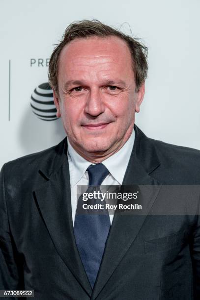 Arnaud Viard attends the 2017 Tribeca Film Festival - "Paris Can Wait" screening at BMCC Tribeca PAC on April 25, 2017 in New York City.