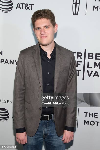 Screenwriter Mike Makowsky attends 'Take Me' Premiere during the 2017 Tribeca Film Festival at SVA Theatre on April 25, 2017 in New York City.