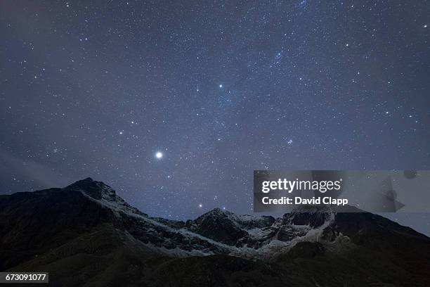 night sky, skagsand, lofoten islands, norway - northern europe stock pictures, royalty-free photos & images