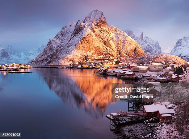 Winter in Reine, Lofoten Islands, Norway