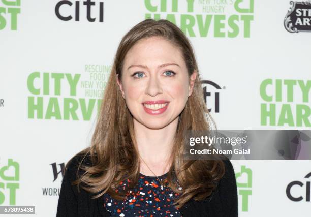 Chelsea Clinton attends the 23rd Annual City Harvest "An Evening of Practical Magic" Gala at Cipriani 42nd Street on April 25, 2017 in New York City.