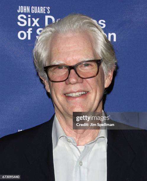 Actor Michael Siberry attends the "Six Degrees of Separation" Broadway opening night after party at Brasserie 8 1/2 on April 25, 2017 in New York...