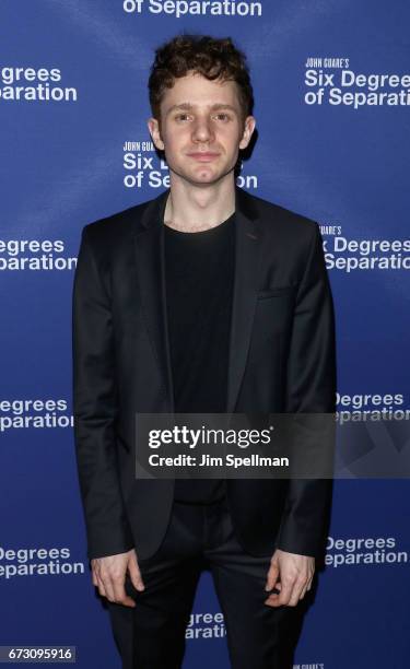 Actor Chris Perfetti attends the "Six Degrees of Separation" Broadway opening night after party at Brasserie 8 1/2 on April 25, 2017 in New York City.