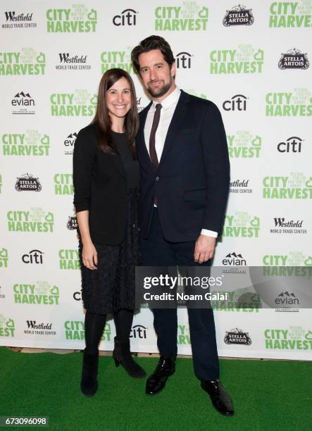 Rachel Krauss and Steve Roche attend the 23rd Annual City Harvest "An Evening of Practical Magic" Gala at Cipriani 42nd Street on April 25, 2017 in...