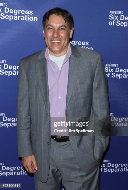 Actor Jim Bracchitt attends the "Six Degrees Of Separation" Broadway opening night after party at Brasserie 8 1/2 on April 25, 2017 in New York City.