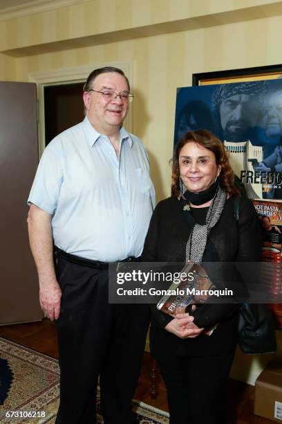 Film and theater producer Roger Cooper during the Paul & Dee Dee Sorvino celebrate their new book "Pinot, Pasta & Parties" at 200 East 57th Street on...