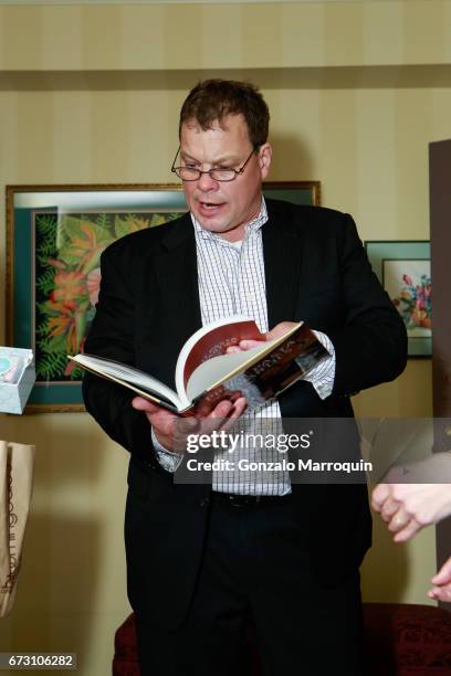 Atmosphere during the Paul & Dee Dee Sorvino celebrate their new book "Pinot, Pasta & Parties" at 200 East 57th Street on April 25, 2017 in New York...