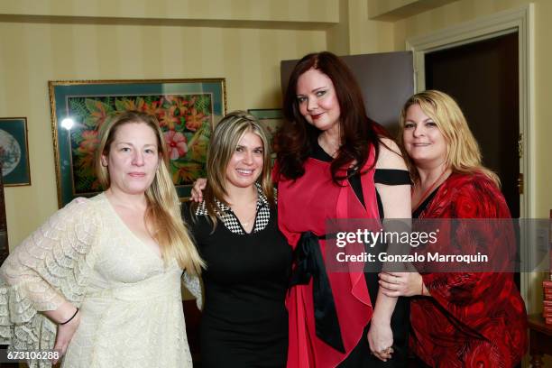 Genevieve Malandra, Ashley Papa, Dee Dee Sorvino and Lora Condon attend the Paul & Dee Dee Sorvino celebrate their new book "Pinot, Pasta & Parties"...