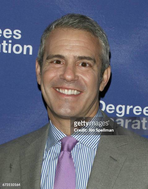 Host Andy Cohen attends the "Six Degrees Of Separation" Broadway opening night "Six Degrees Of Separation" Broadway Opening Night - Arrivals &...