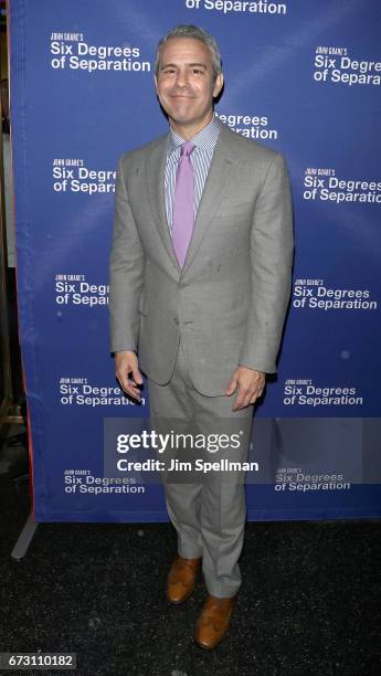 Host Andy Cohen attends the "Six Degrees Of Separation" Broadway opening night "Six Degrees Of Separation" Broadway Opening Night - Arrivals &...