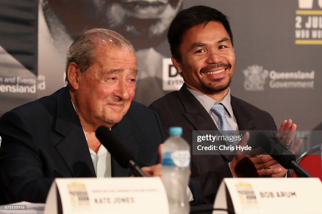 Manny Pacquiao v Jeff Horn Press Conference