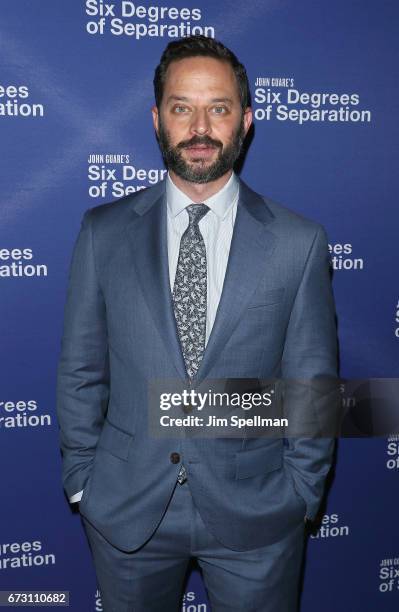 Nick Kroll attends the "Six Degrees of Separation" Broadway opening night at the Barrymore Theatre on April 25, 2017 in New York City.