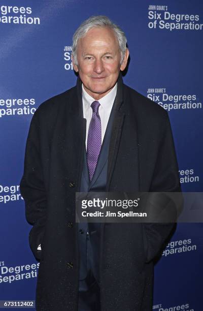 Actor Victor Garber attends the "Six Degrees of Separation" Broadway opening night at the Barrymore Theatre on April 25, 2017 in New York City.