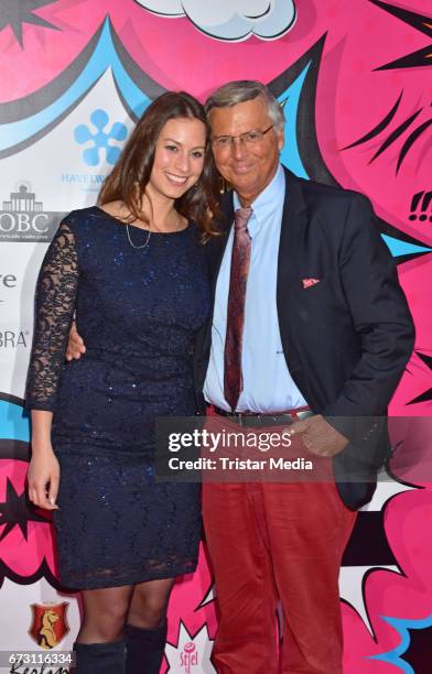 Caroline Bosbach and Wolfgang Bosbach during the celebration of Julian F. M. Stoeckels 25th birthday on April 25, 2017 in Berlin, Germany.