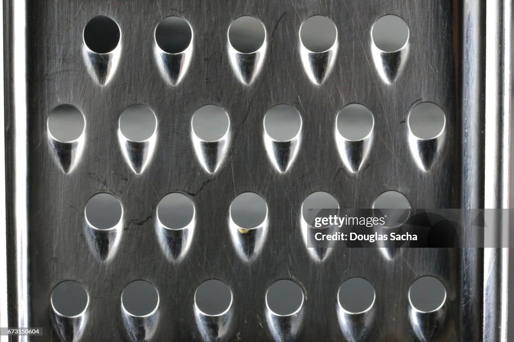 Full frame of Grater utensil