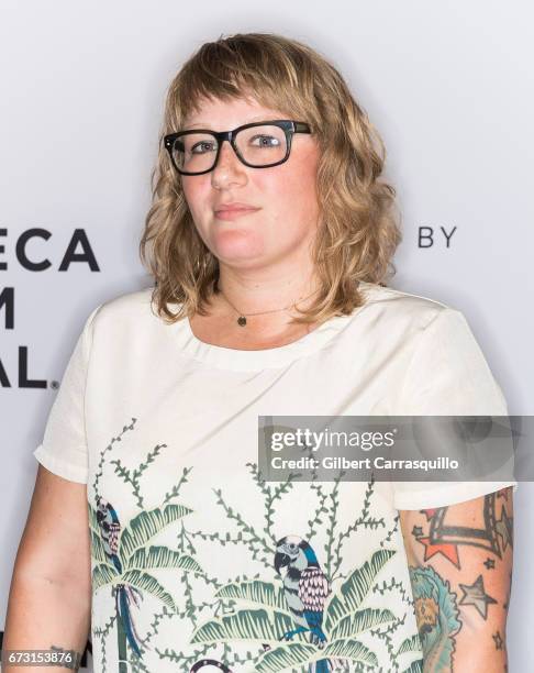 Producer Mel Eslyn attends 'Take Me' Premiere during the 2017 Tribeca Film Festival at SVA Theatre on April 25, 2017 in New York City.