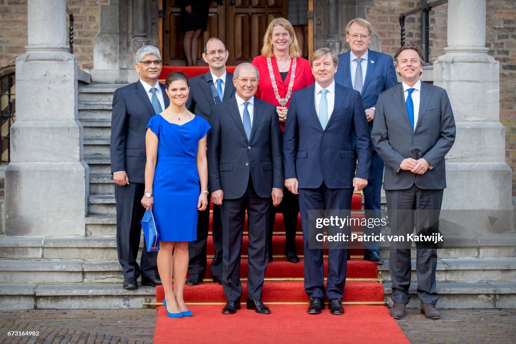 Crown Princess Victoria Of Sweden Attends Organisation For The Prohibition of Chemical Weapons' (OPCW) In The Hague