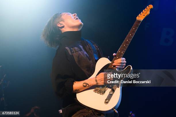 Miyavi performs during Asia On Tour at House Of Blues Chicago on April 25, 2017 in Chicago, Illinois.