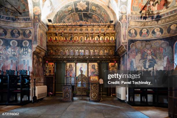Monastery Bucharest Stavropoleos Monastery Photos and Premium High Res Pictures - Getty Images