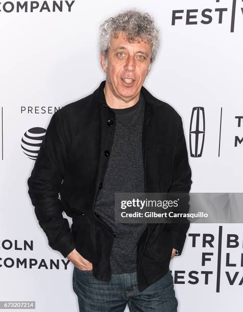 Actor, author Eric Bogosian attends 'Intent to Destroy' Premiere during the 2017 Tribeca Film Festival at SVA Theater on April 25, 2017 in New York...