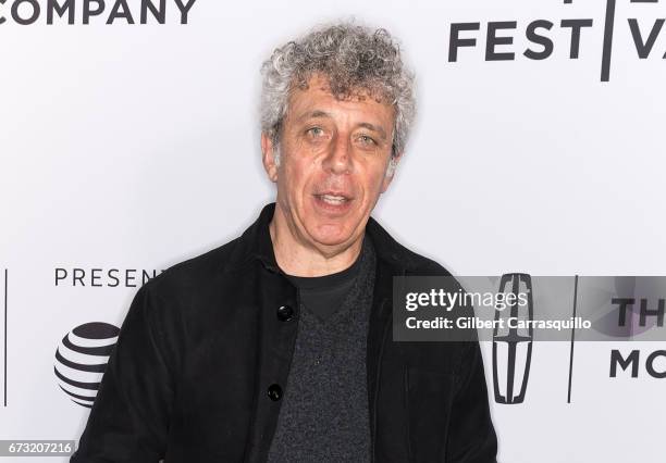 Actor, author Eric Bogosian attends 'Intent to Destroy' Premiere during the 2017 Tribeca Film Festival at SVA Theater on April 25, 2017 in New York...