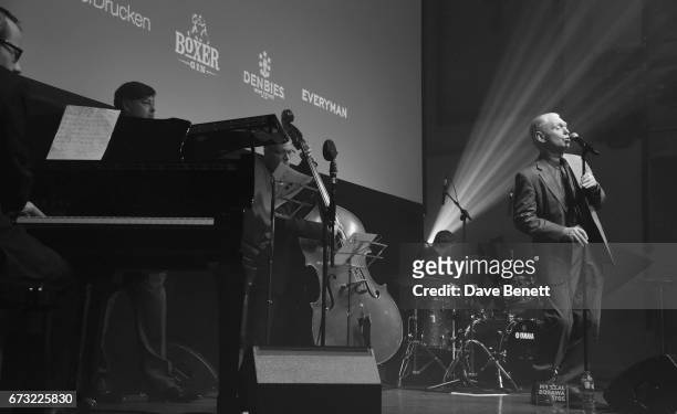 Georgie fame performs at the Jazz FM Awards 2017 at Shoreditch Town Hall on April 25, 2017 in London, England.