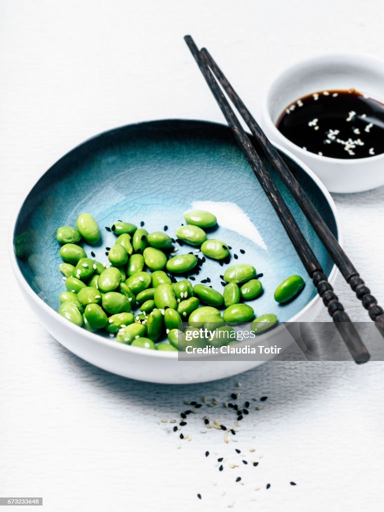 Fresh edamame