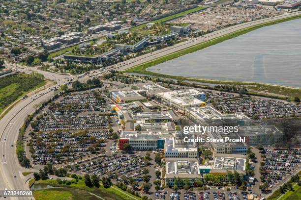 facebook headquarters - menlo park california stock pictures, royalty-free photos & images