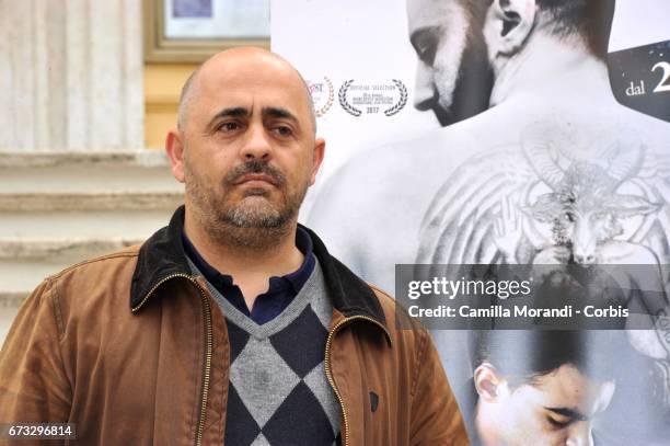 Saverio Di Biagio attends a photocall for 'La Ragazza Dei Miei Sogni' on April 26, 2017 in Rome, Italy.