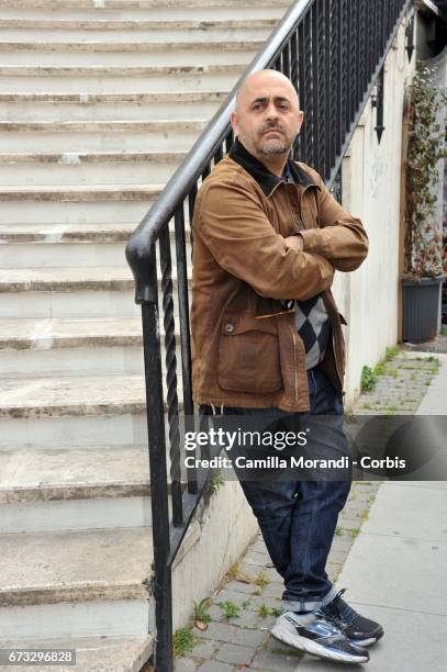 Saverio Di Biagio attends a photocall for 'La Ragazza Dei Miei Sogni' on April 26, 2017 in Rome, Italy.