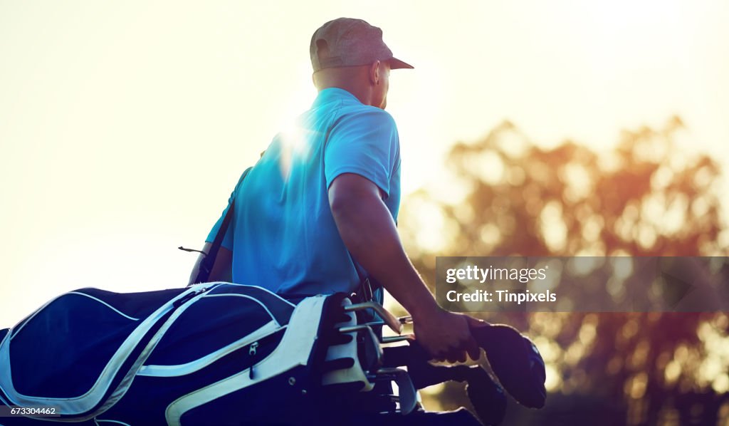 Preparaban para un partido de golf