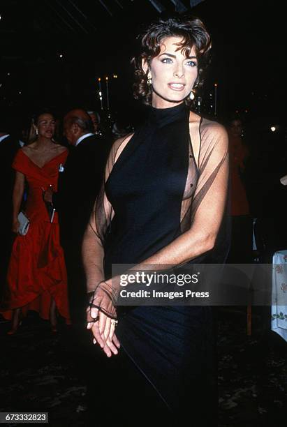 Joan Severance attends the 8th Annual Rita Hayworth Gala to benefit the Alzheimer's Foundation held at Tavern on the Green circa 1992 in New York...