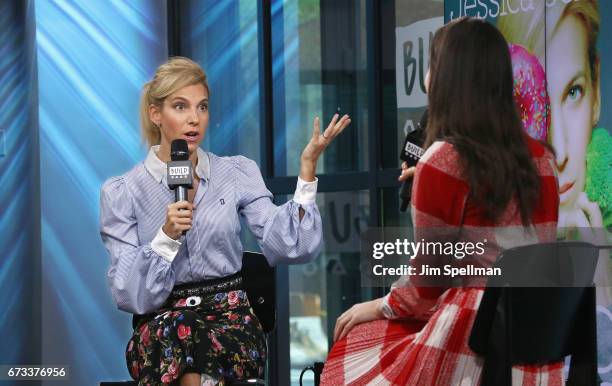Jessica Seinfeld attends the Build series to discuss "Food Swings" at Build Studio on April 26, 2017 in New York City.