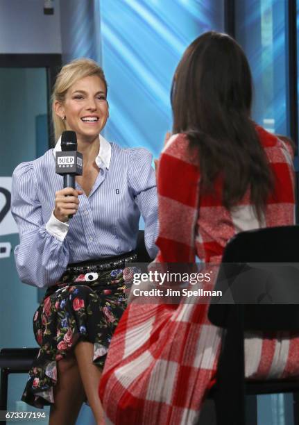 Jessica Seinfeld attends the Build series to discuss "Food Swings" at Build Studio on April 26, 2017 in New York City.