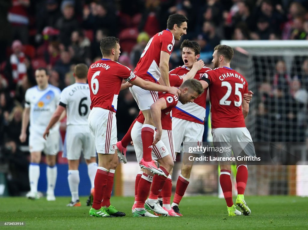 Middlesbrough v Sunderland - Premier League