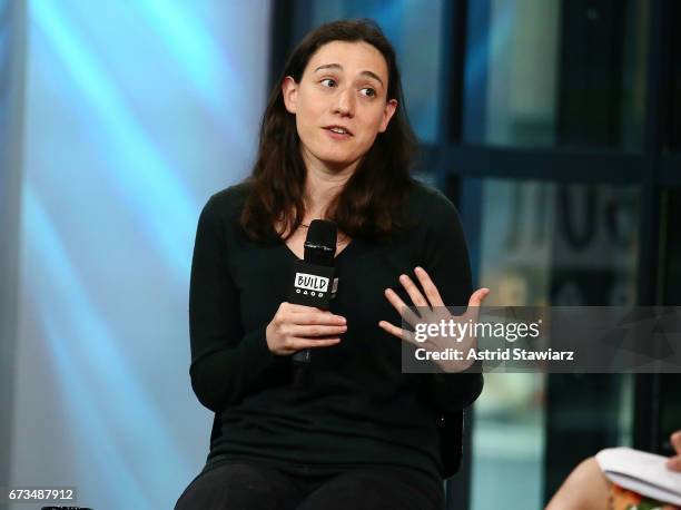 Caroline Weinberg attends the Smart Girls Panel at Build Studio on April 26, 2017 in New York City.