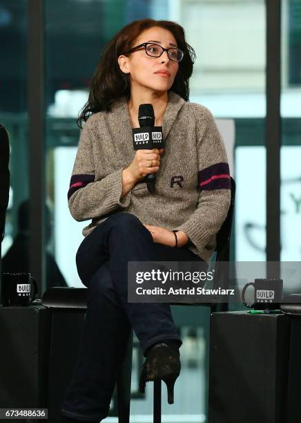 Nicole Hernandez Hammer attends the Smart Girls Panel at Build Studio on April 26, 2017 in New York City.