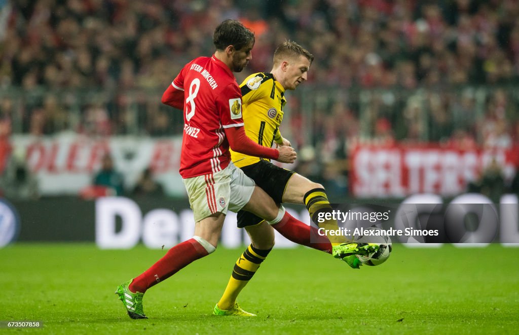 FC Bayern Muenchen v Borussia Dortmund - DFB Cup Semi Final