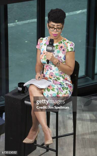 Dr. Knatokie Ford attends the Build series smart girls panel at Build Studio on April 26, 2017 in New York City.