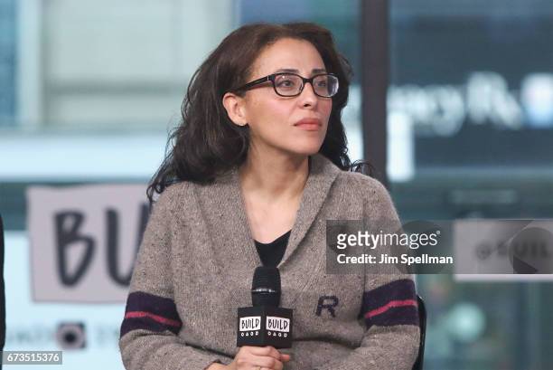 Nicole Hernandez Hammer attends the Build series smart girls panel at Build Studio on April 26, 2017 in New York City.
