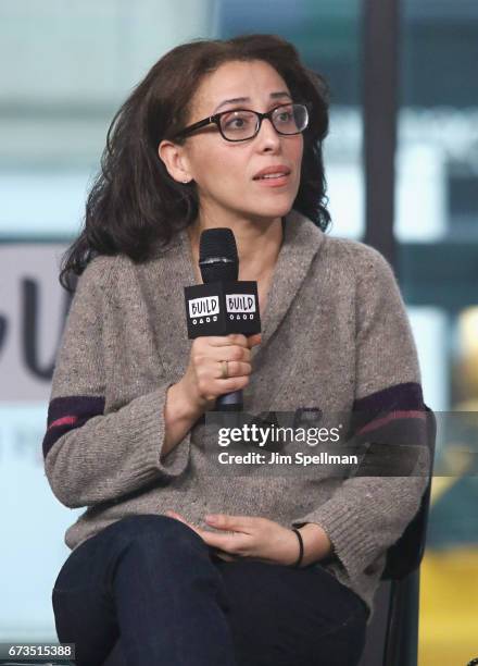 Nicole Hernandez Hammer attends the Build series smart girls panel at Build Studio on April 26, 2017 in New York City.