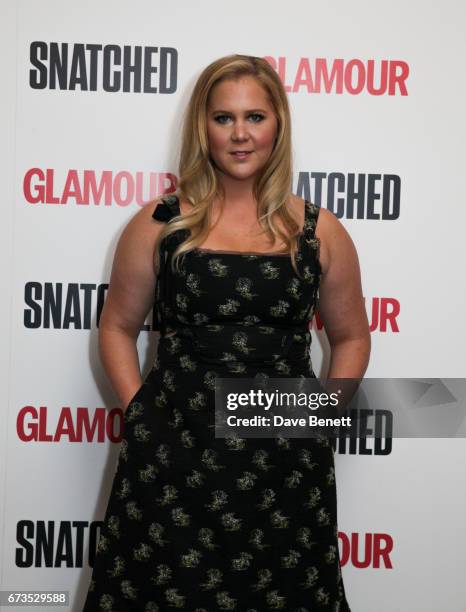 Amy Schumer attends a special screening of "Snatched" at The Soho Hotel on April 26, 2017 in London, England.