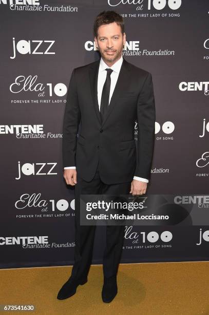 Musician and host Harry Connick Jr. Attends the Jazz at Lincoln Center 2017 Gala "Ella at 100: Forever the First Lady of Song" on April 26, 2017 in...