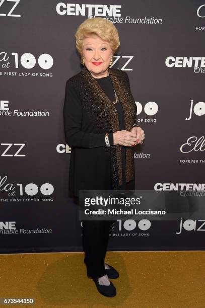 Singer Marilyn Maye attends the Jazz at Lincoln Center 2017 Gala "Ella at 100: Forever the First Lady of Song" on April 26, 2017 in New York City.