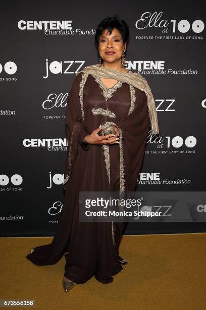 Actress Phylicia Rashad attends the 2017 Jazz At Lincoln Center Gala: Ella At 100: Forever The First Lady of Song, at Frederick P. Rose Hall, Jazz at...