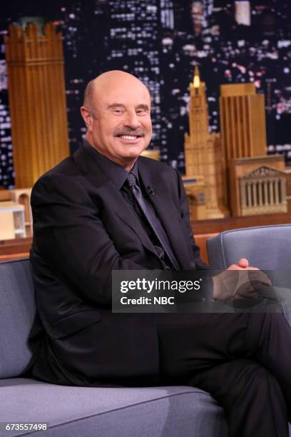 Episode 0662 -- Pictured: Talk Show Host Dr. Phil during an interview on April 26, 2017 --