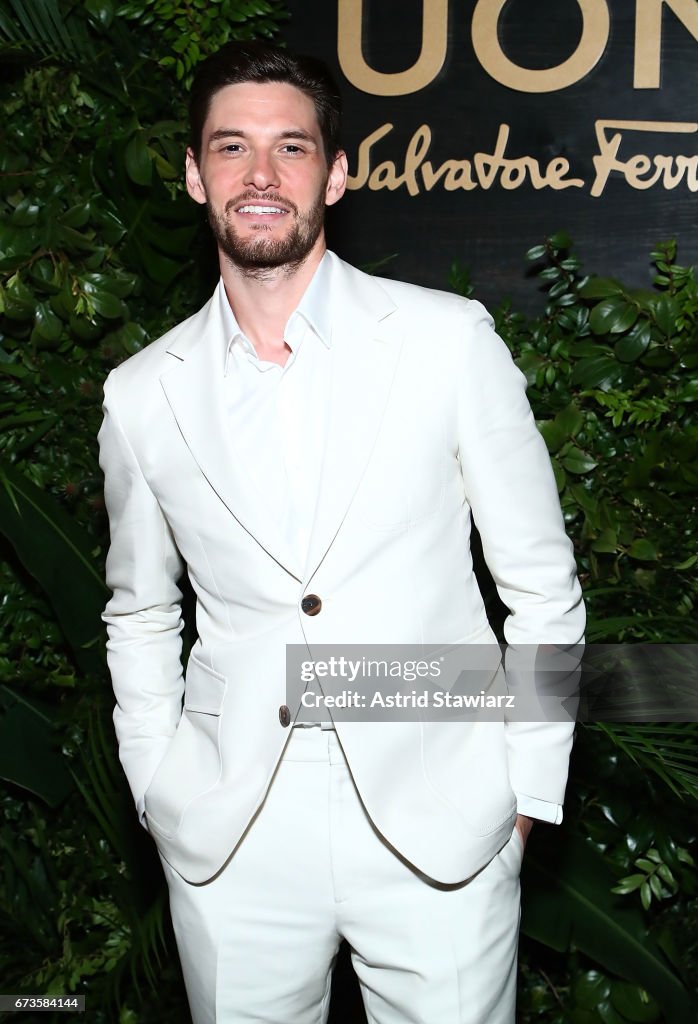 Ben Barnes Hosts UOMO Salvatore Ferragamo