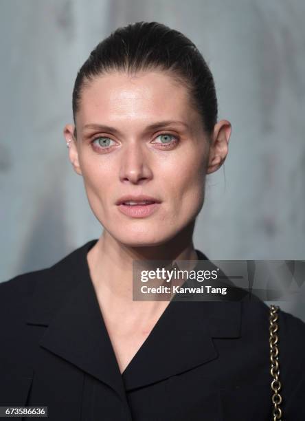 Malgosia Bela attends the Lost In Space event to celebrate the 60th anniversary of the OMEGA Speedmaster at the Tate Modern on April 26, 2017 in...