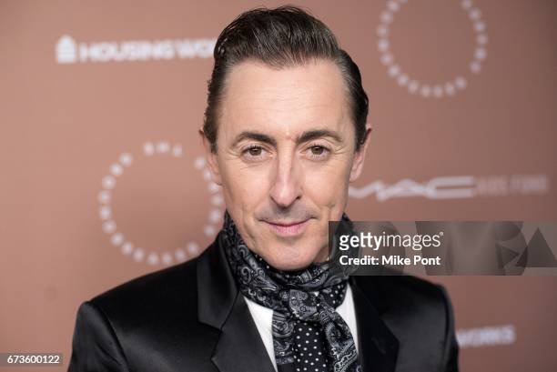 Actor and host Alan Cumming attends the Housing Works Ground Breaker Awards Dinner at Metropolitan Pavilion on April 26, 2017 in New York City.